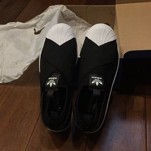 Adidas superstar slip on